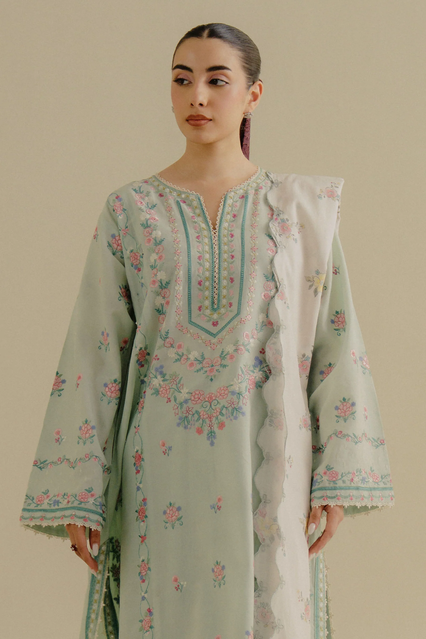 ZEEST 9A - Unstitched 3-Piece Suit