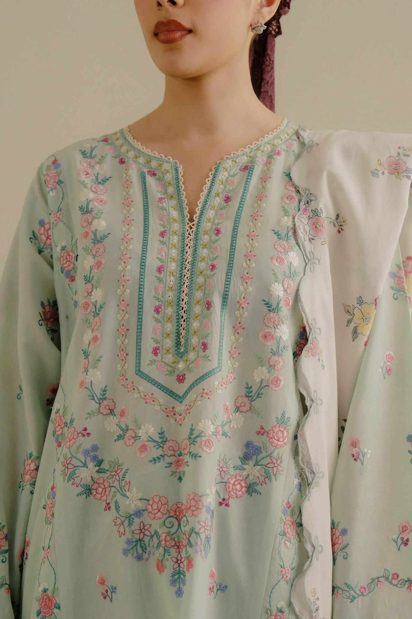 ZEEST 9A - Unstitched 3-Piece Suit