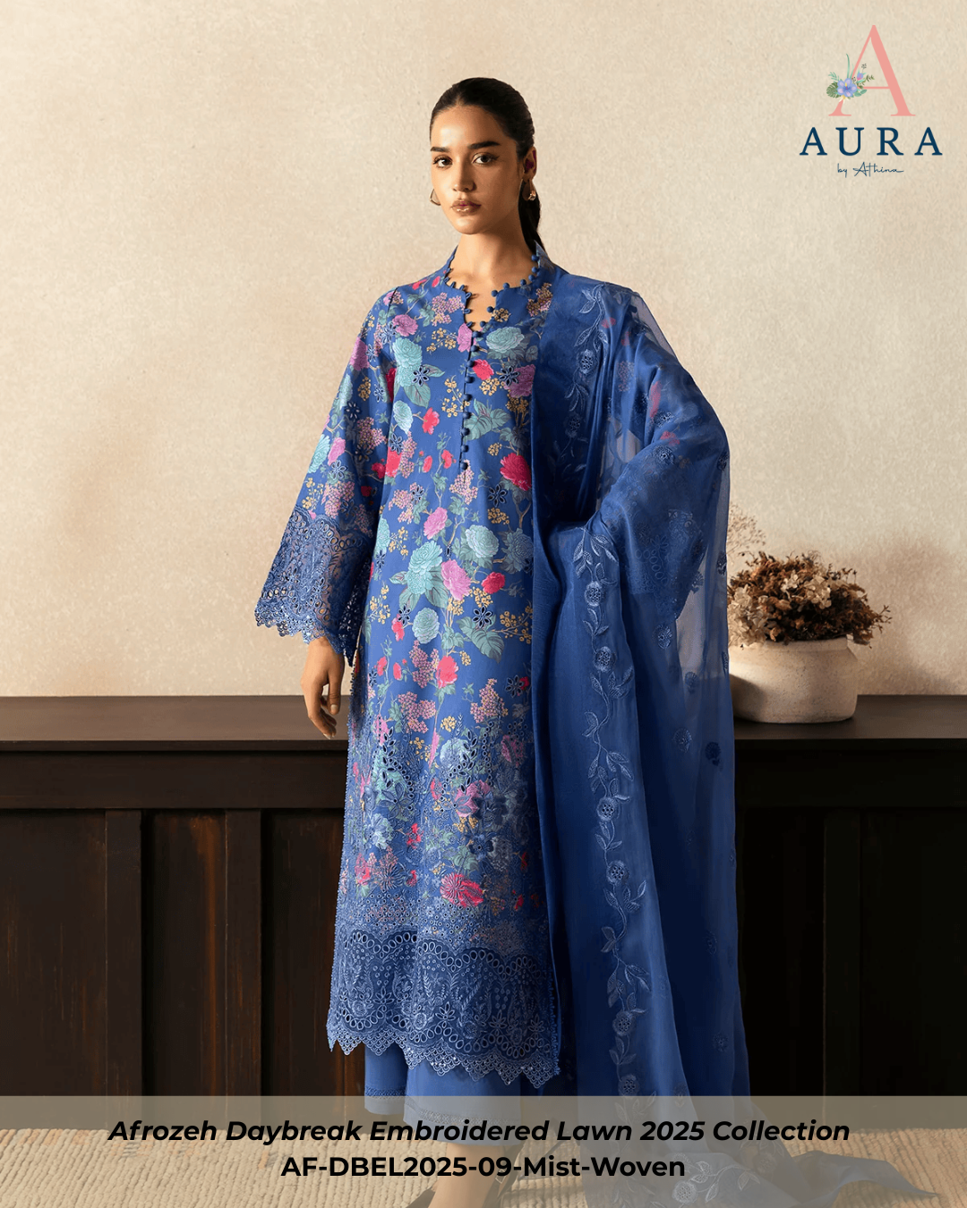 Mist Woven - Unstitched 3-Piece Set