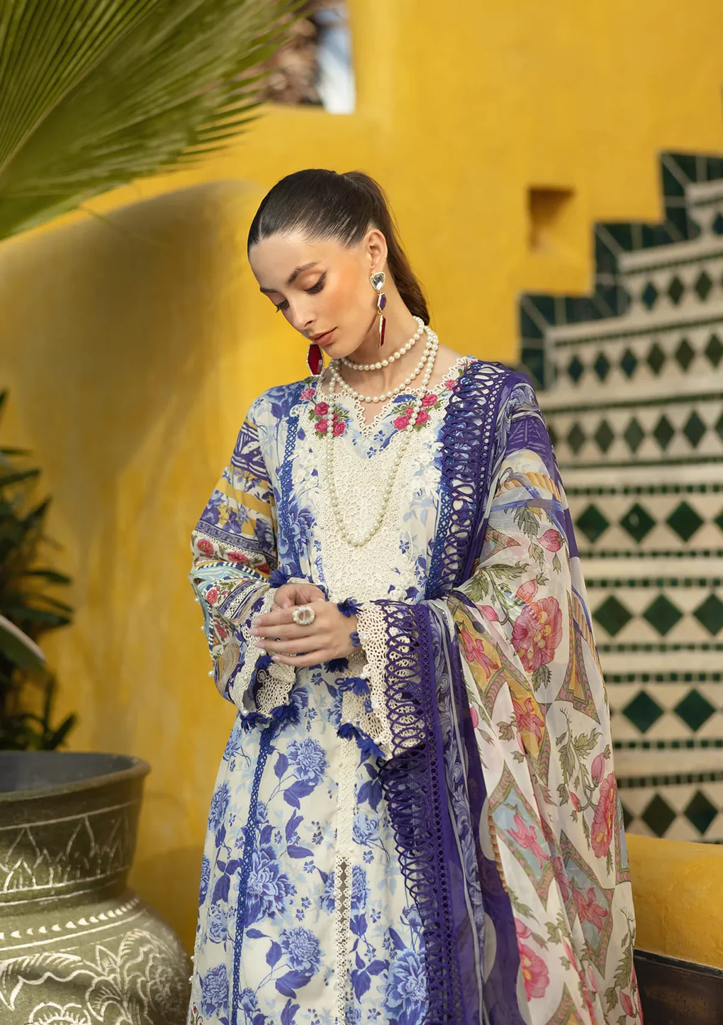 SERENE - ETS-05B - Unstitched 3-Piece Suit