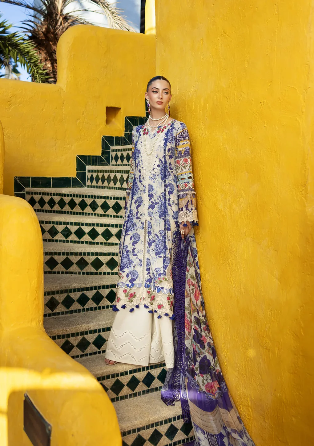 SERENE - ETS-05B - Unstitched 3-Piece Suit