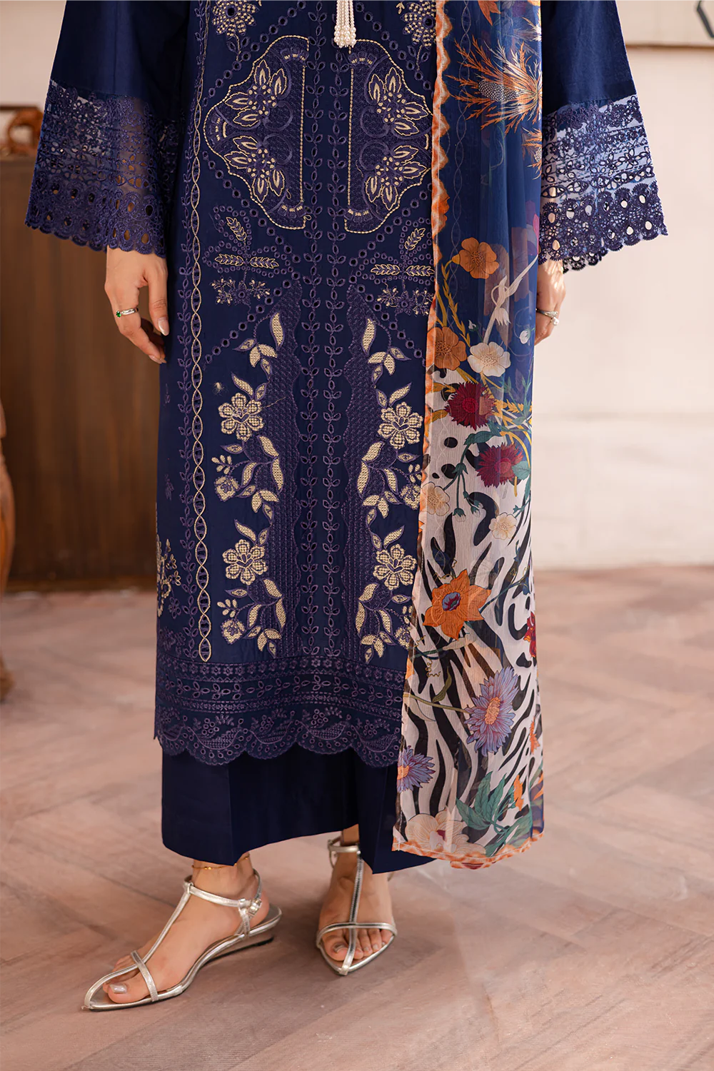 FL-25-01 Blue - Stitched 3-Piece Suit