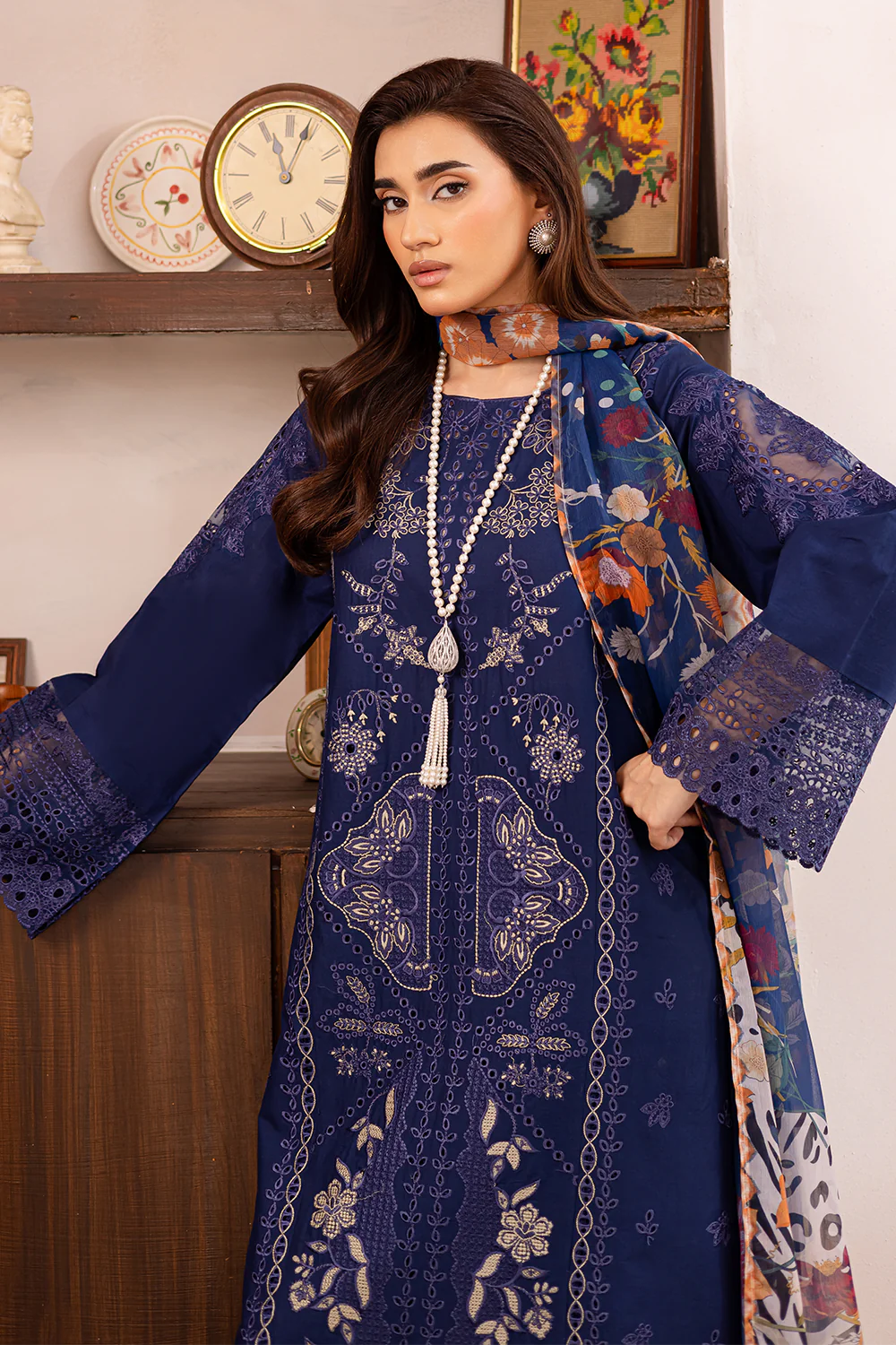 FL-25-01 Blue - Stitched 3-Piece Suit