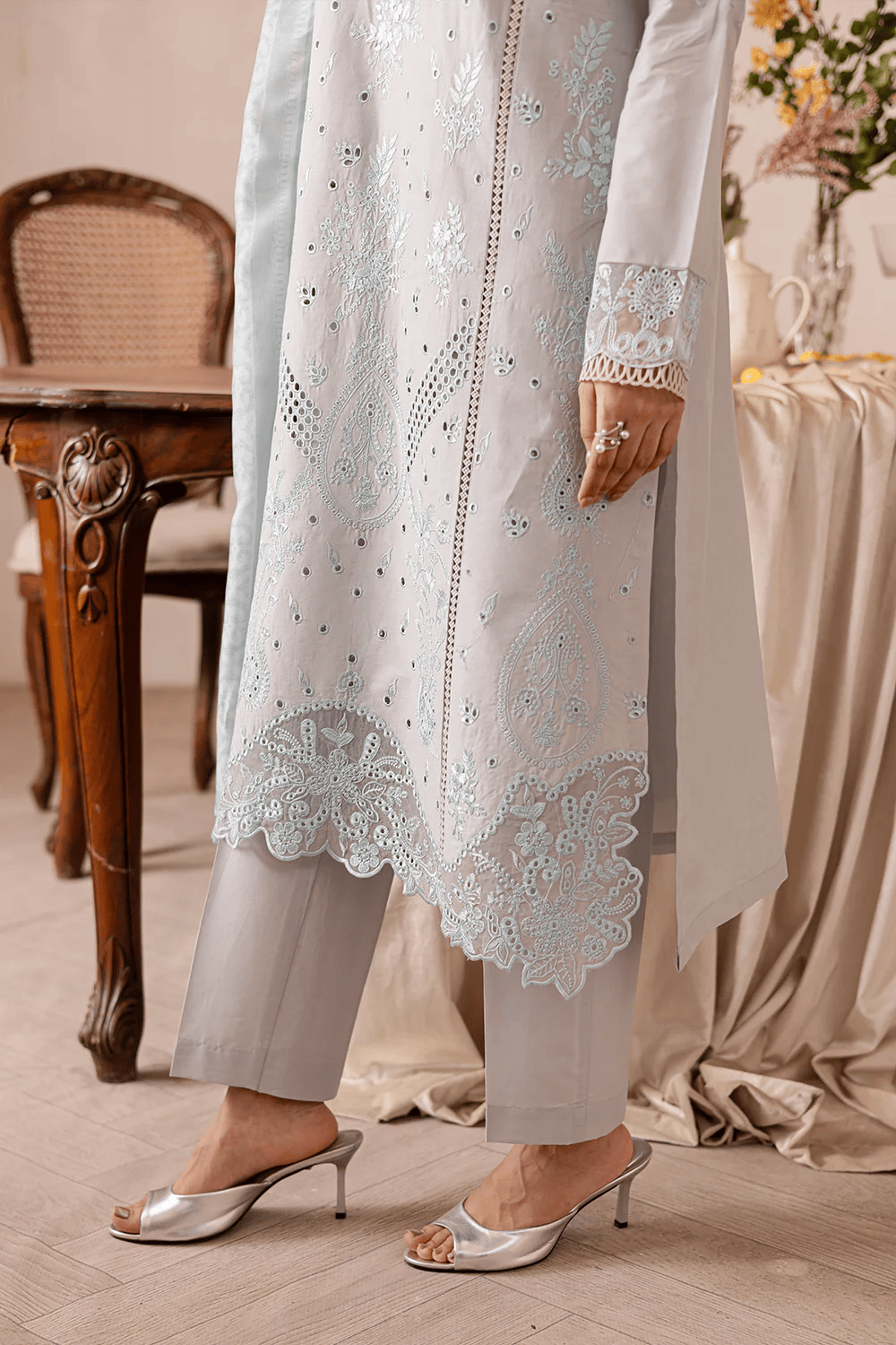 FL-25-04 Grey - Stitched 3-Piece Suit