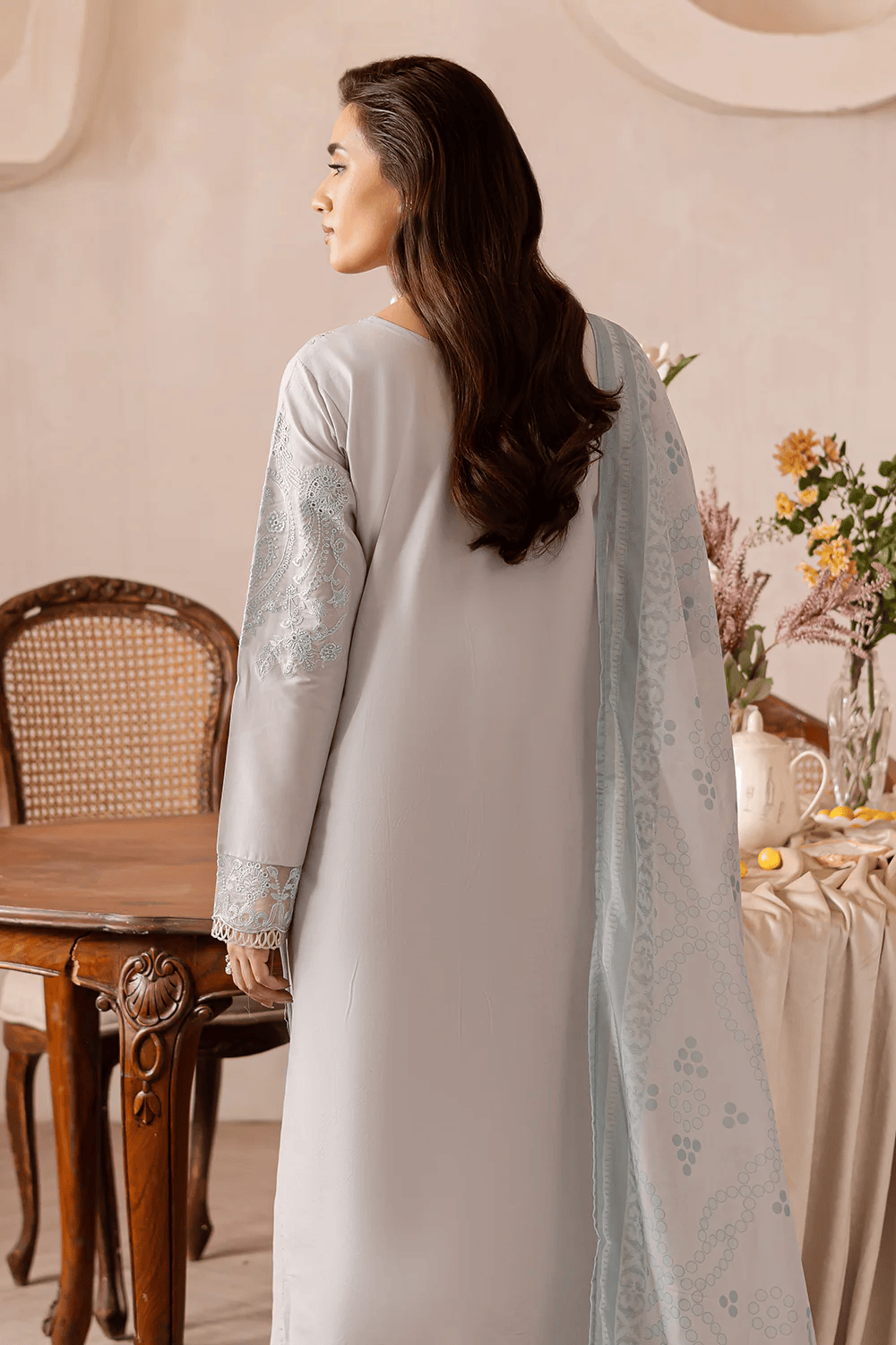 FL-25-04 Grey - Stitched 3-Piece Suit