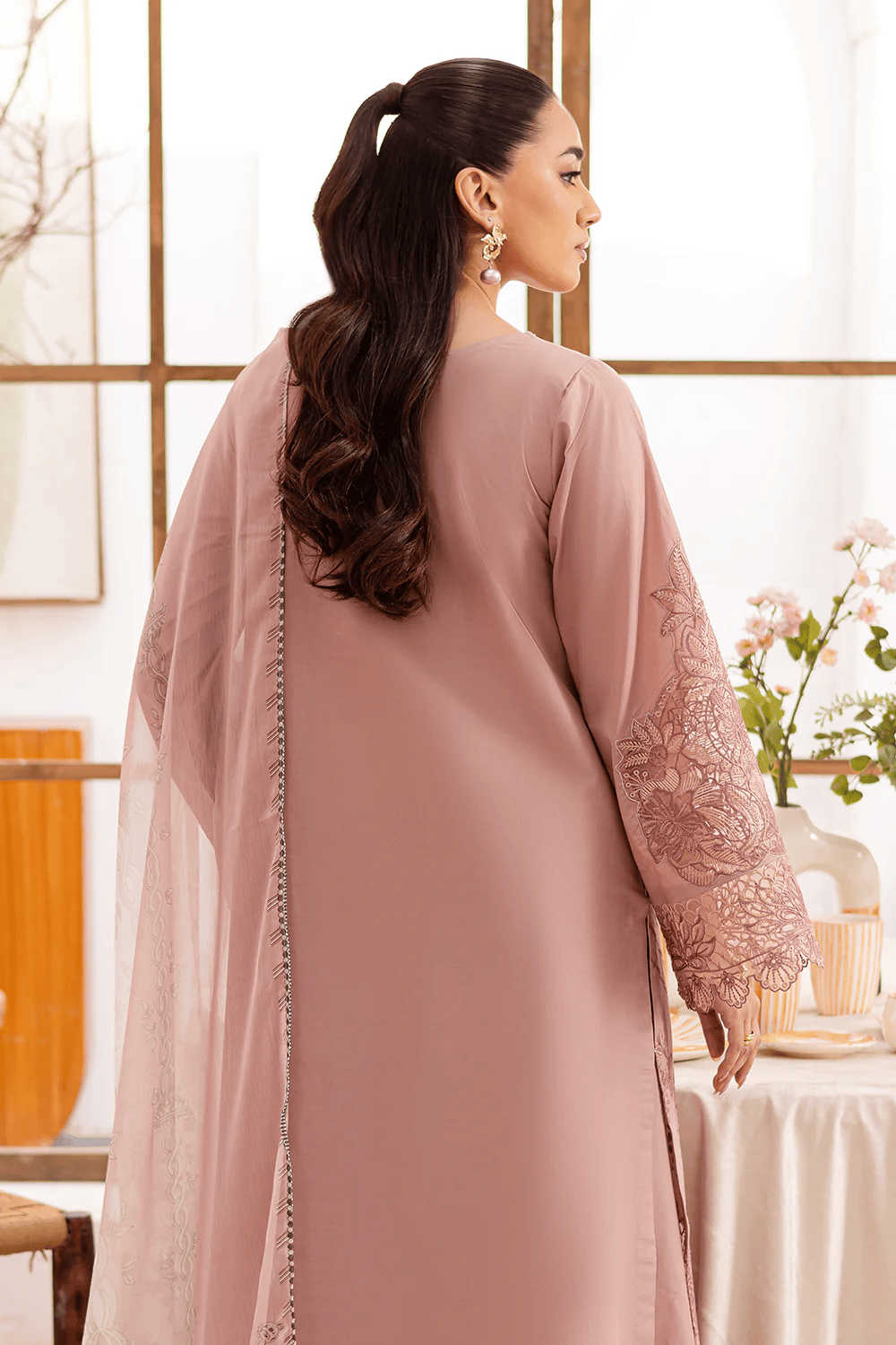 FL-25-05 Powder Pink - Stitched 3-Piece Suit