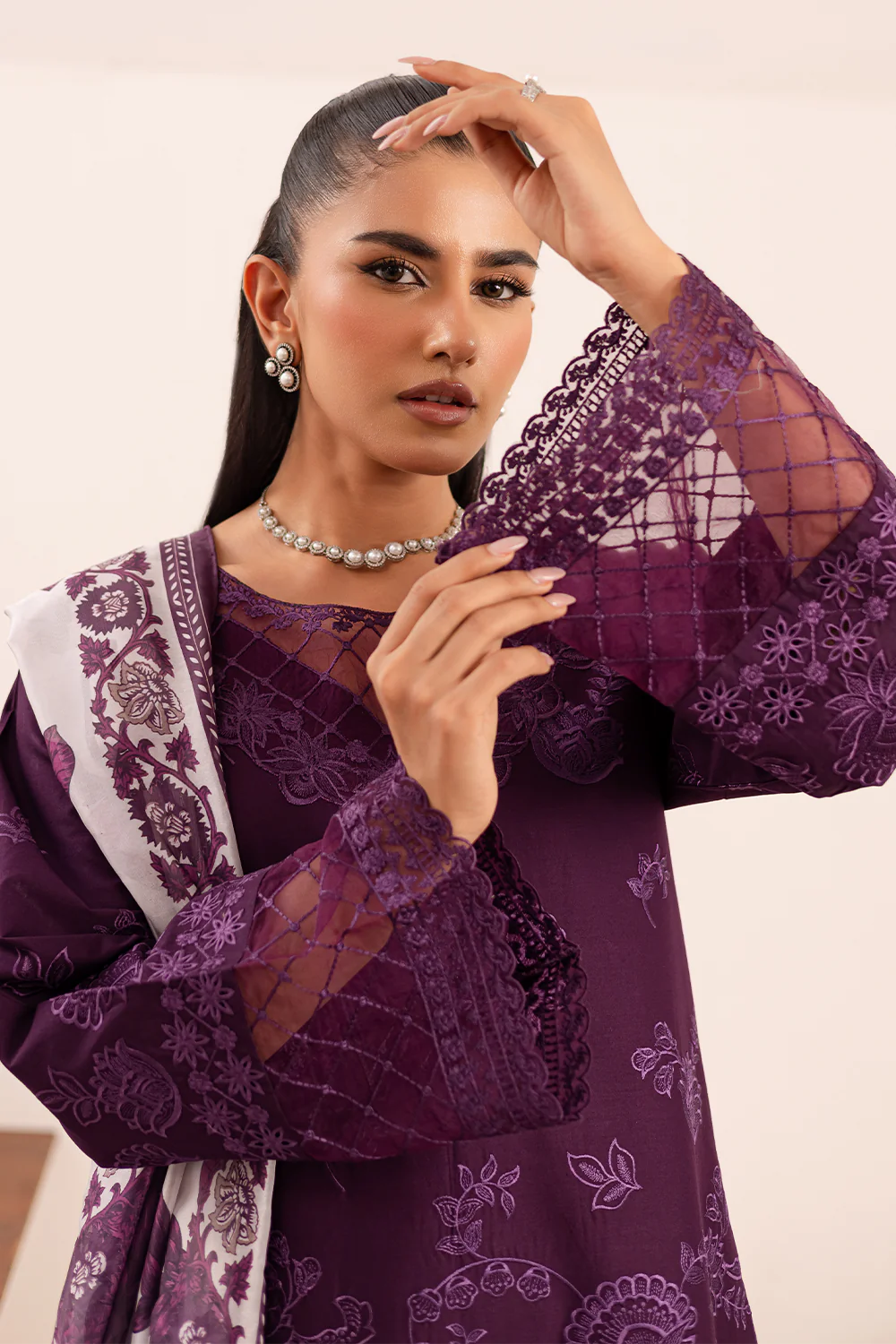 FL-25-08 Plum - Stitched 3-Piece Suit