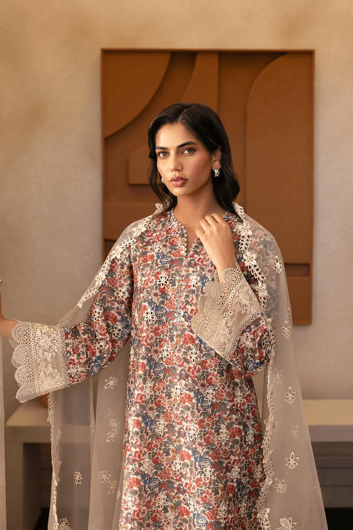 Sun Spun - Unstitched 3-Piece Set