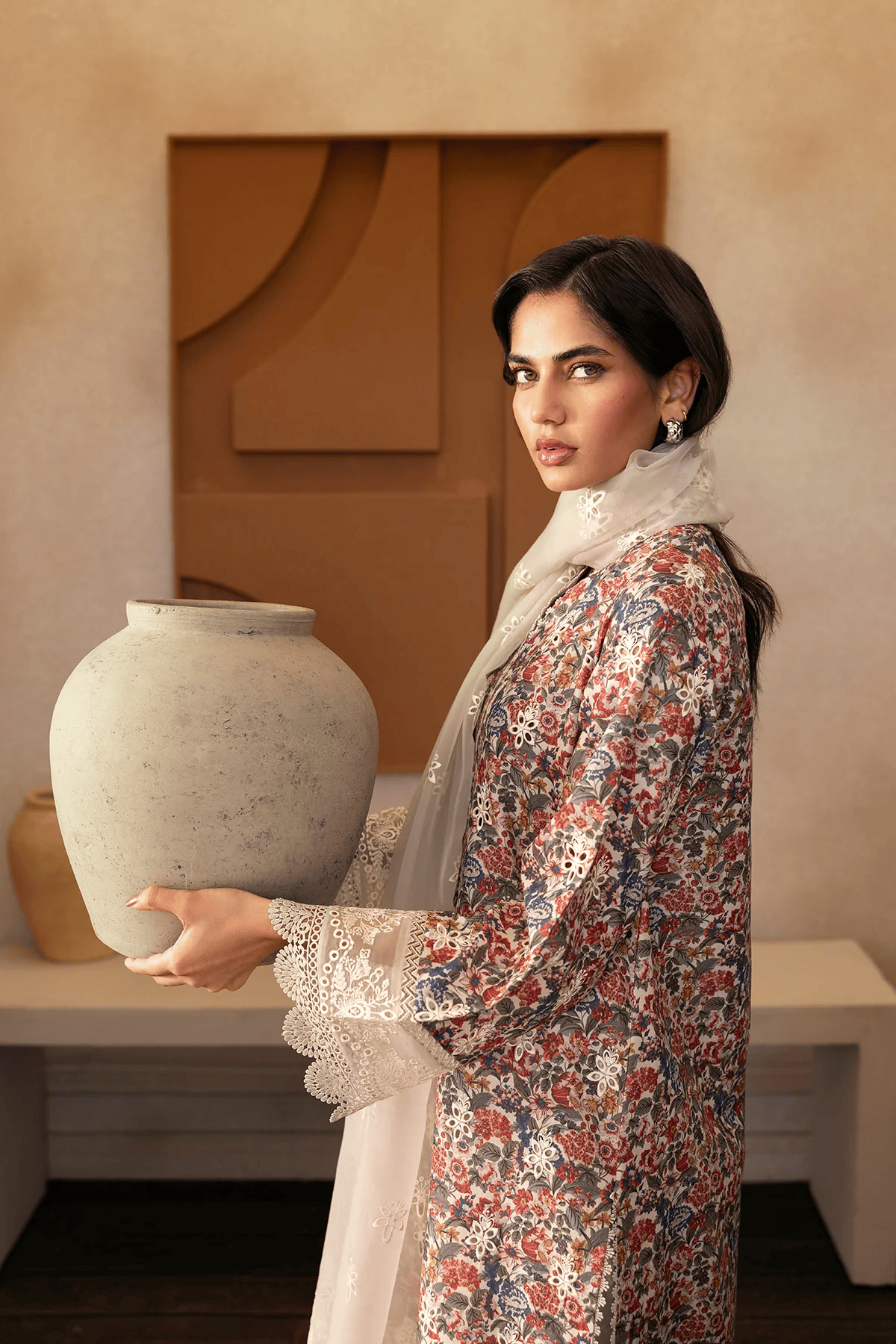 Sun Spun - Unstitched 3-Piece Set
