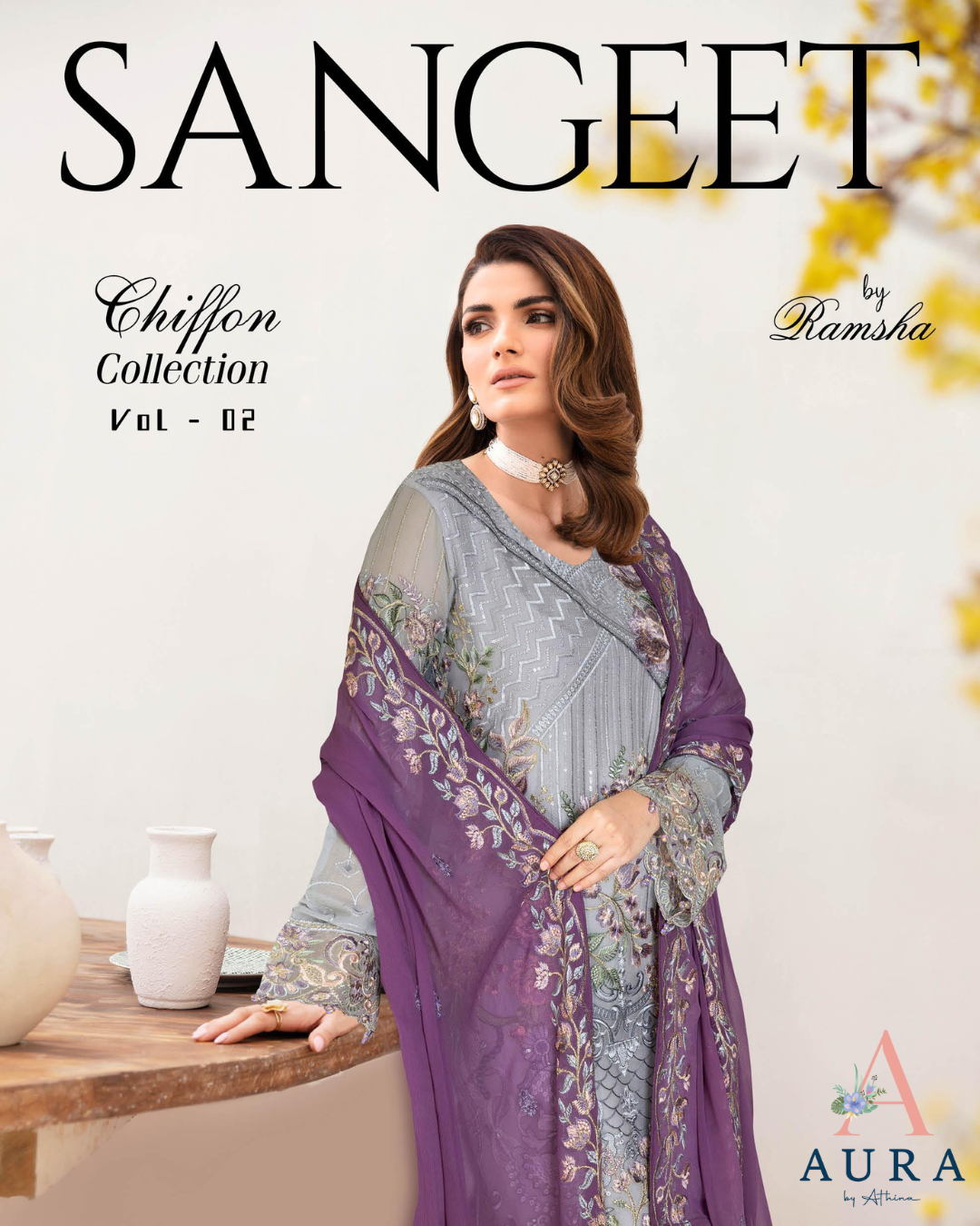 Ramsha Sangeet Chiffon Collection Vol 02