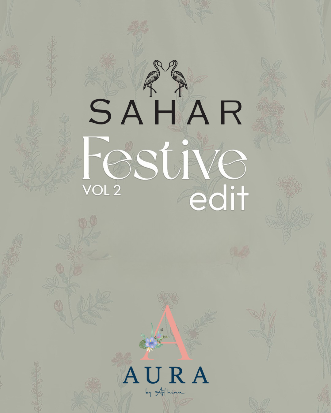 SAHAR Festive Edit Vol 2 Unstitched