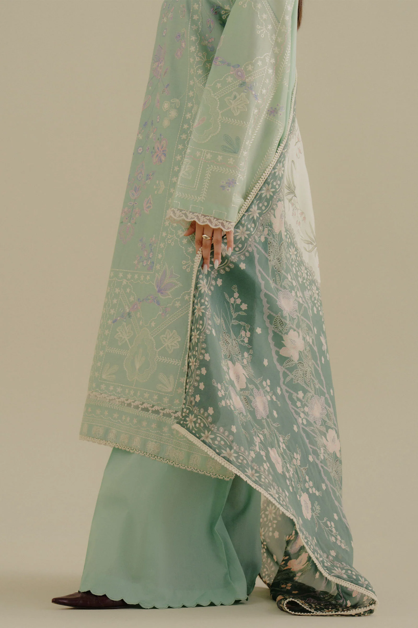 NYSSA 10A - Unstitched 3-Piece Suit