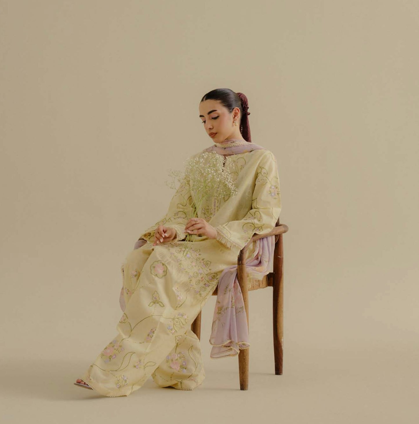 ELVA 1A - Unstitched 3-Piece Suit