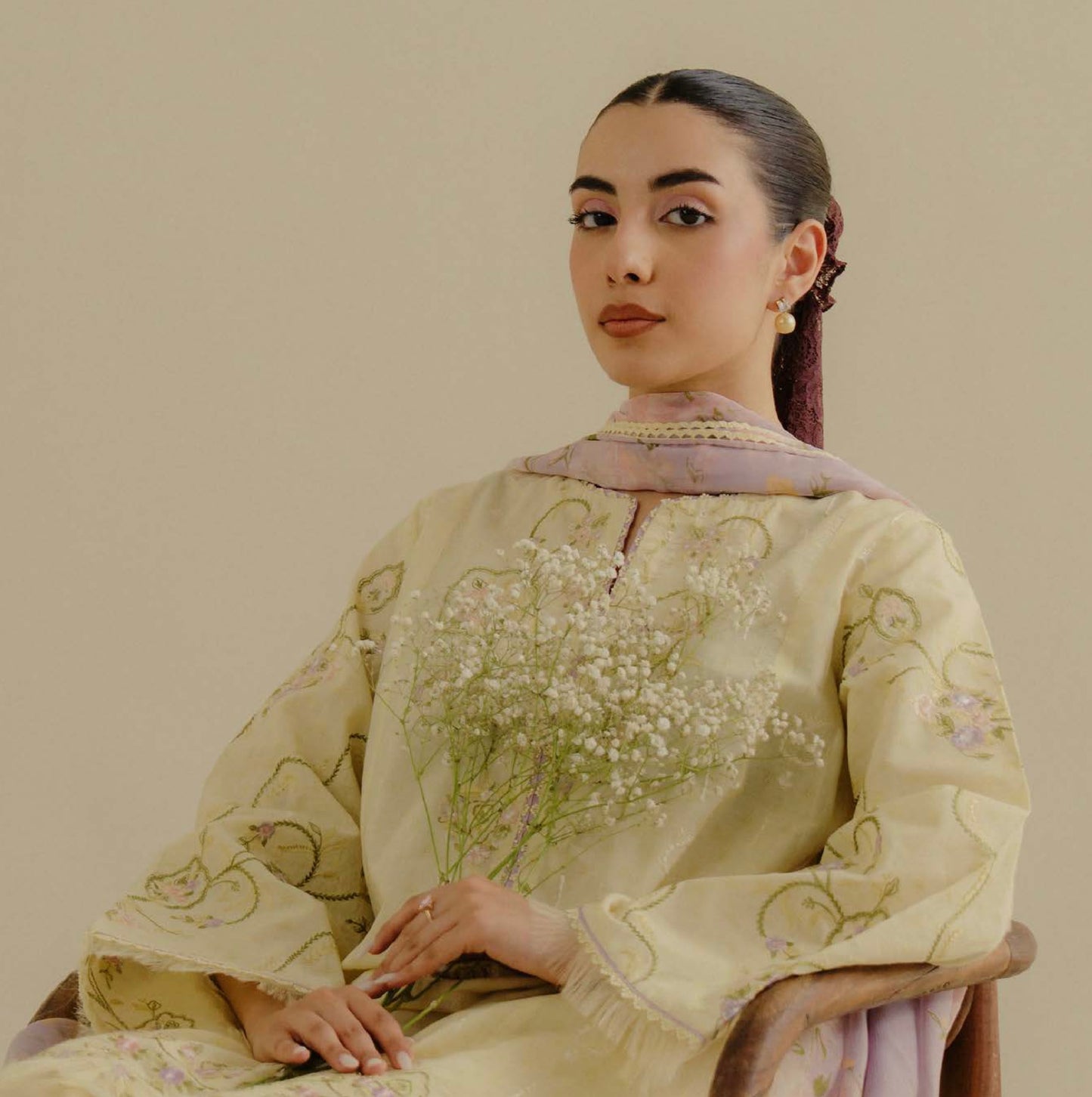 ELVA 1A - Unstitched 3-Piece Suit