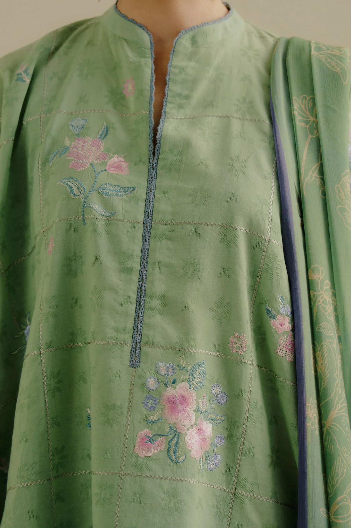 Sufa 5A - Unstitched 3-Piece Suit