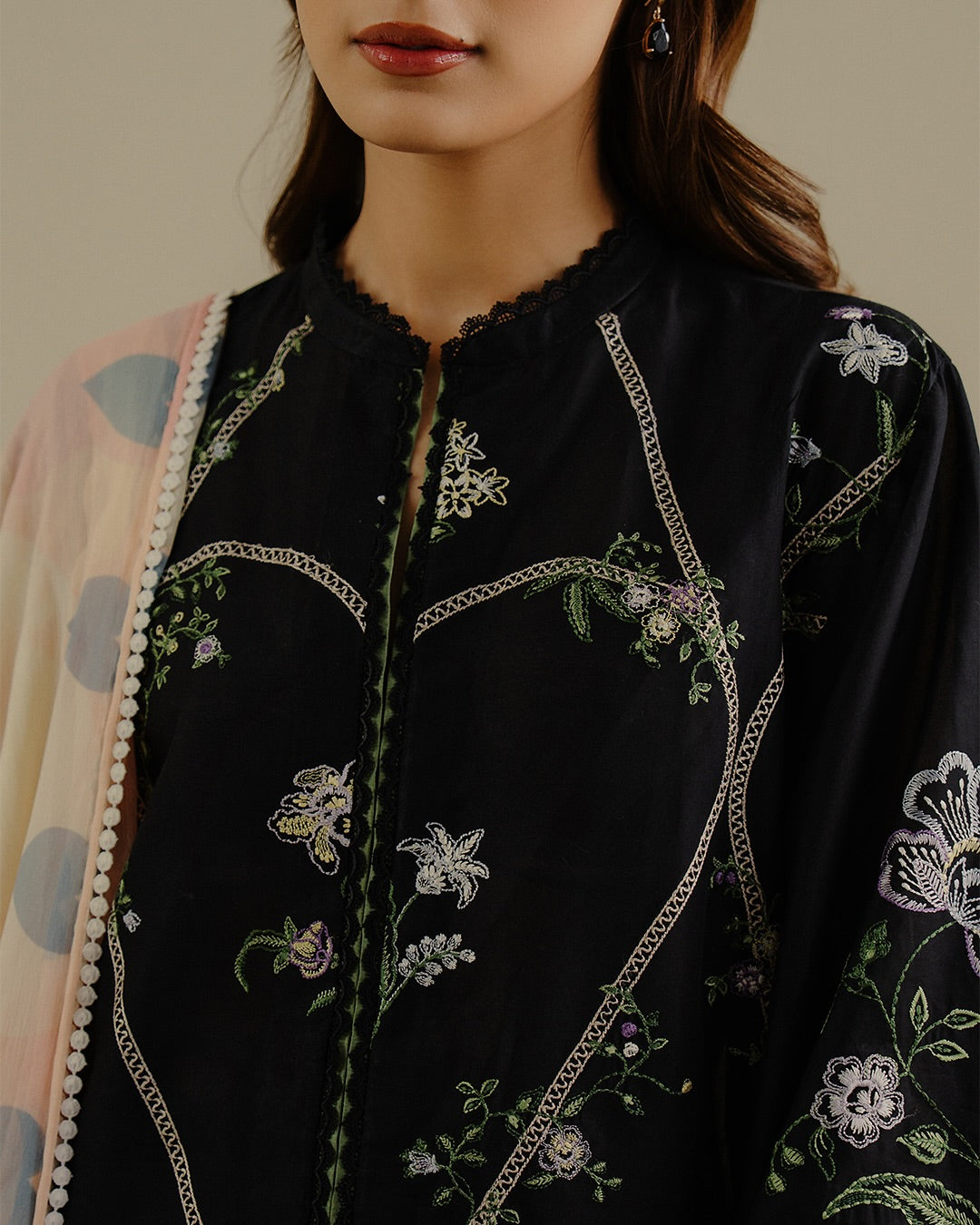 TARA 8A - Unstitched 3-Piece Suit