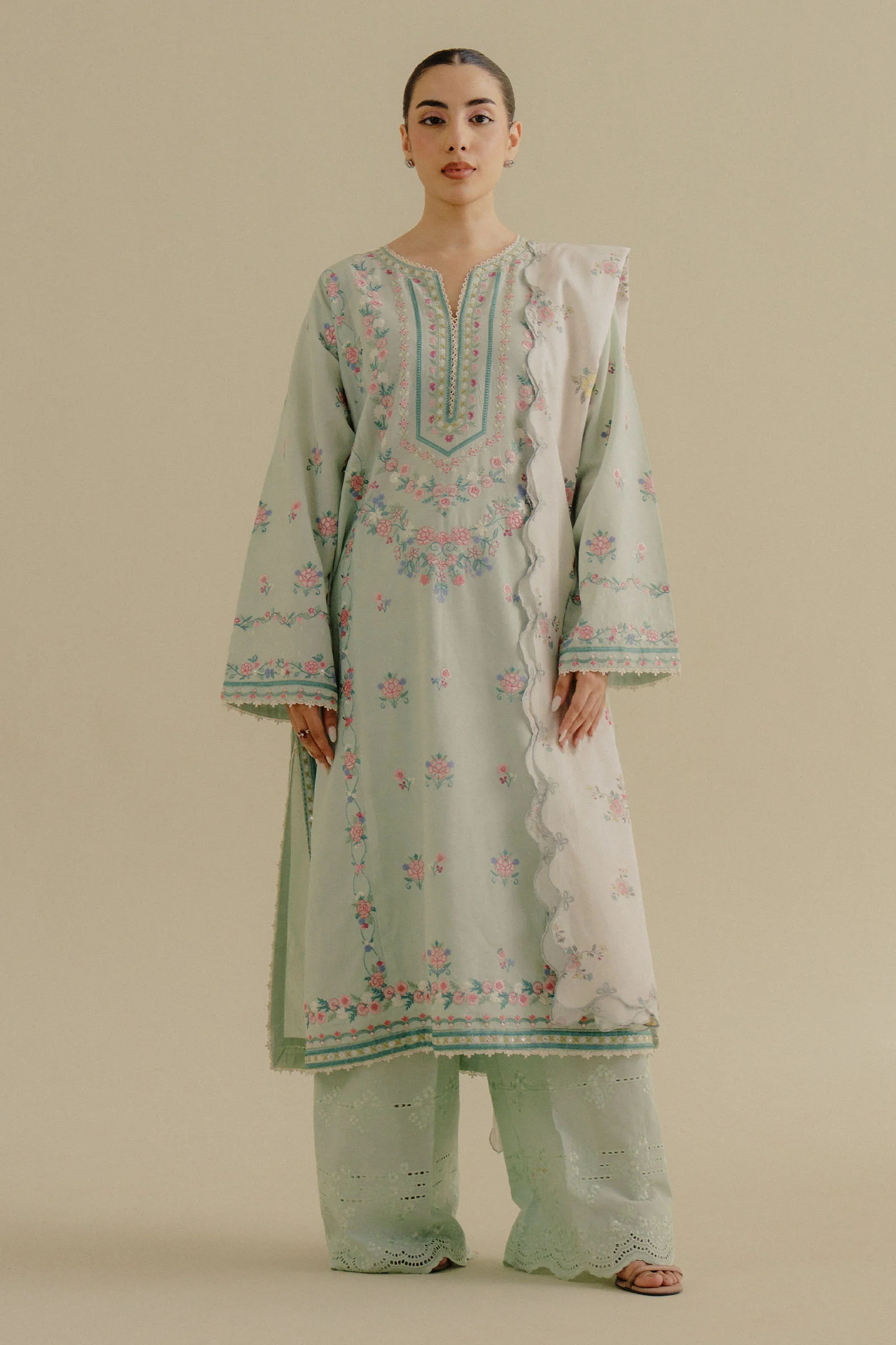 ZEEST 9A - Unstitched 3-Piece Suit