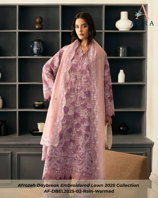 Rain Warmed - Unstitched 3-Piece Set