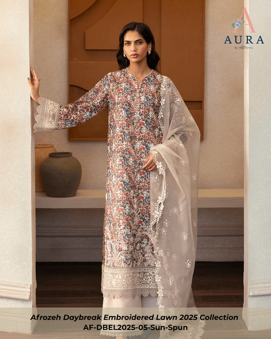 Sun Spun - Unstitched 3-Piece Set