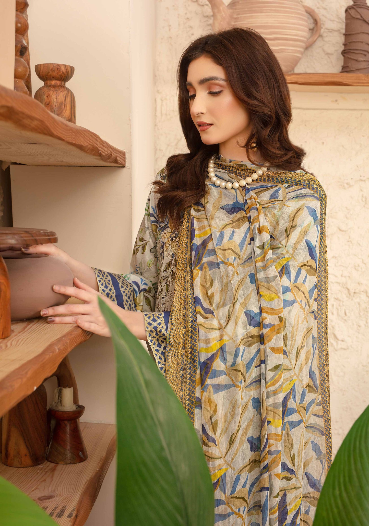 Amelle Dress 6 – Unstitched 3-Piece Set