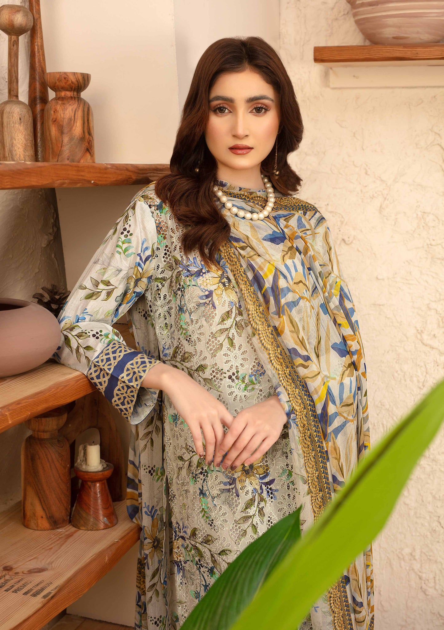 Amelle Dress 6 – Unstitched 3-Piece Set