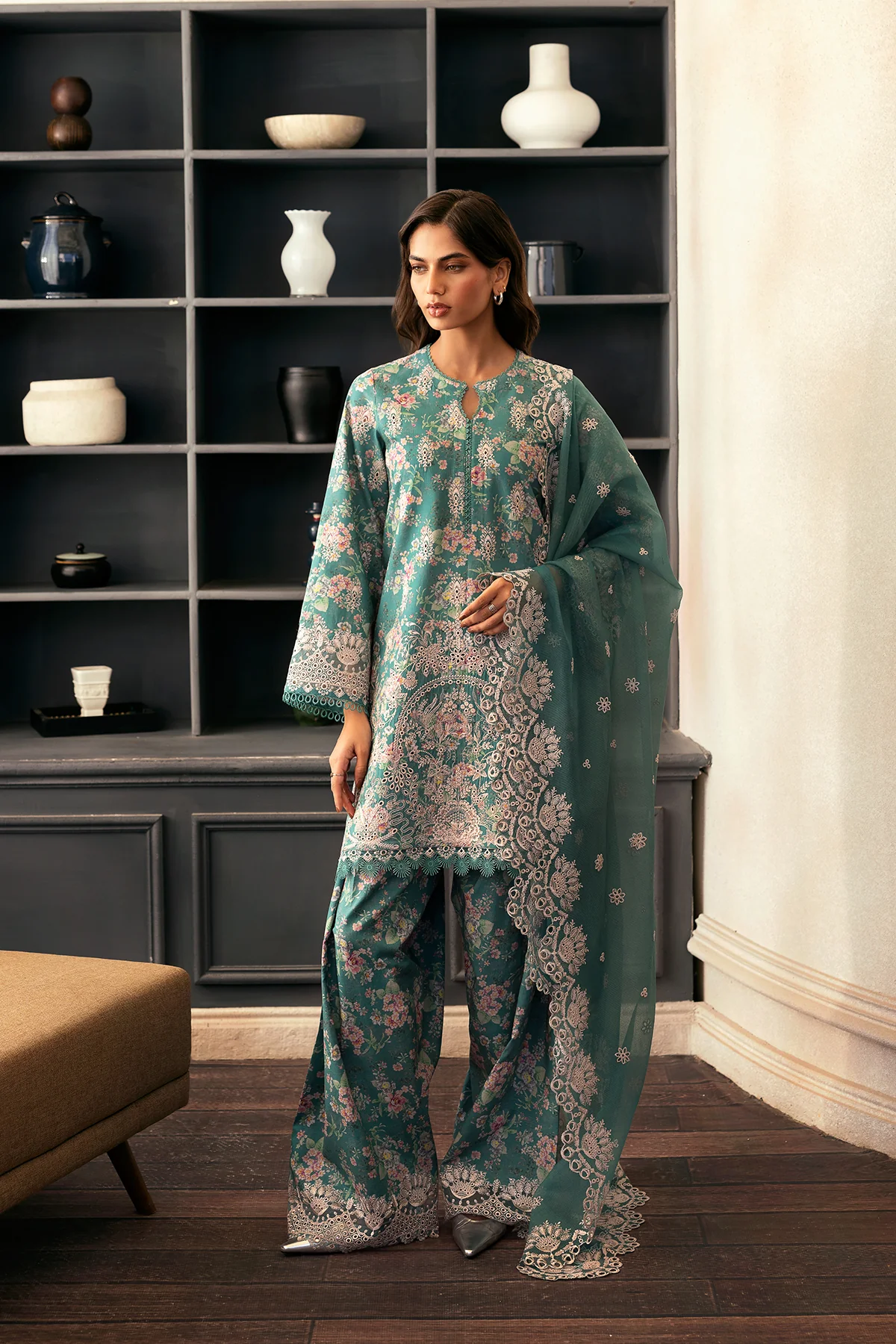 Breeze Bathed - Unstitched 3-Piece Set