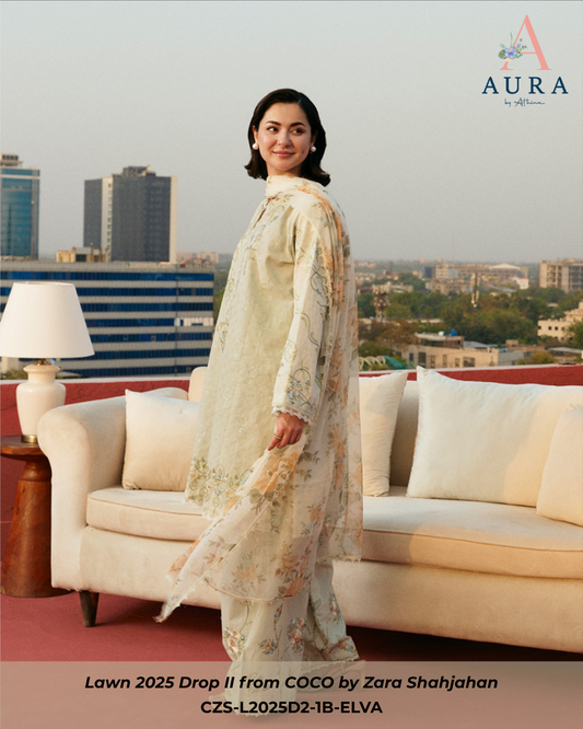 ELVA 1B - Unstitched 3-Piece Suit