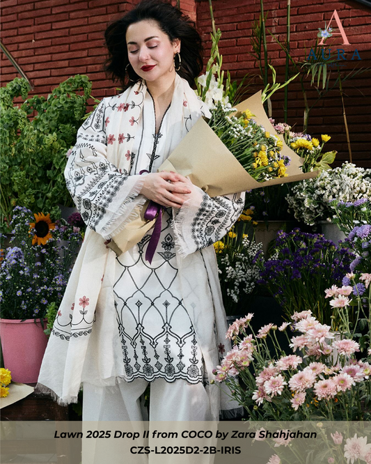 IRIS 2B - Unstitched 3-Piece Suit