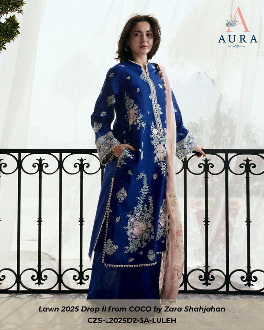 LULEH 3A - Unstitched 3-Piece Suit