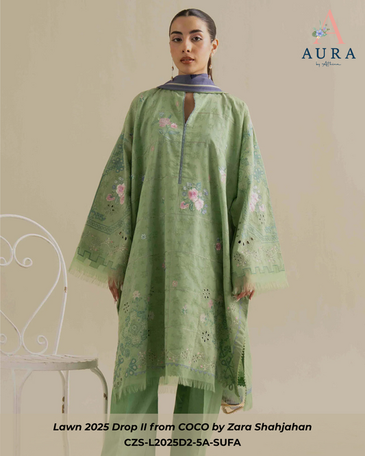 Sufa 5A - Unstitched 3-Piece Suit