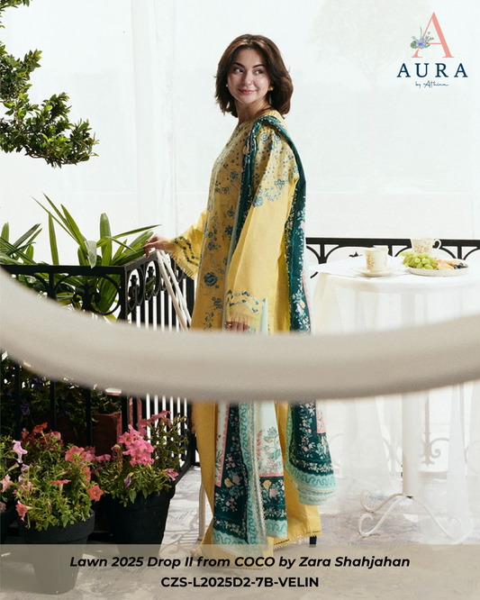 VELIN 7B - Unstitched 3-Piece Suit