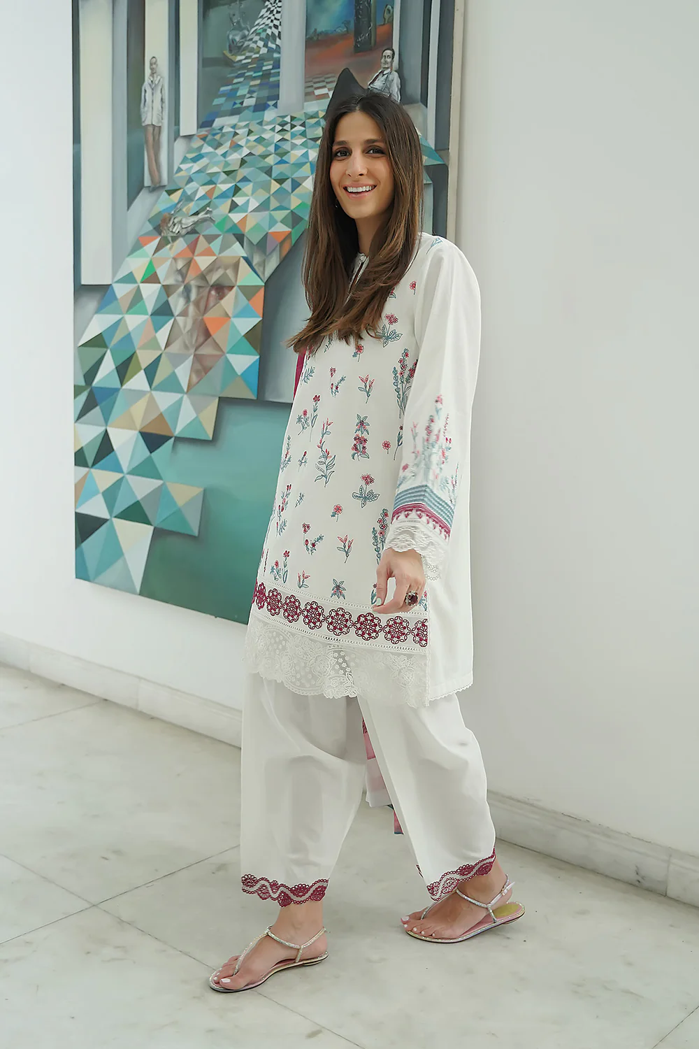Dream Plum – Unstitched 3PC Set