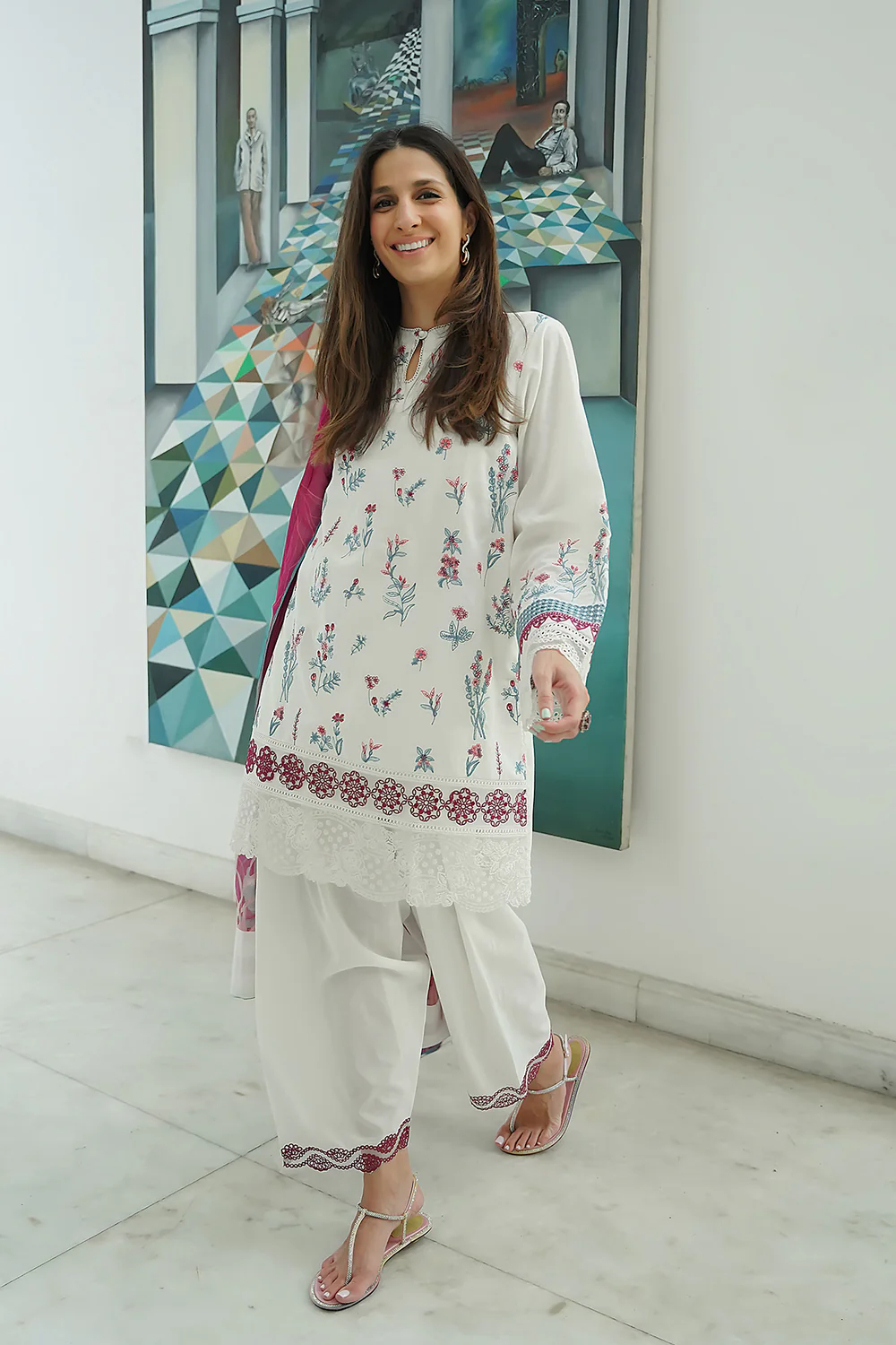 Dream Plum – Unstitched 3PC Set