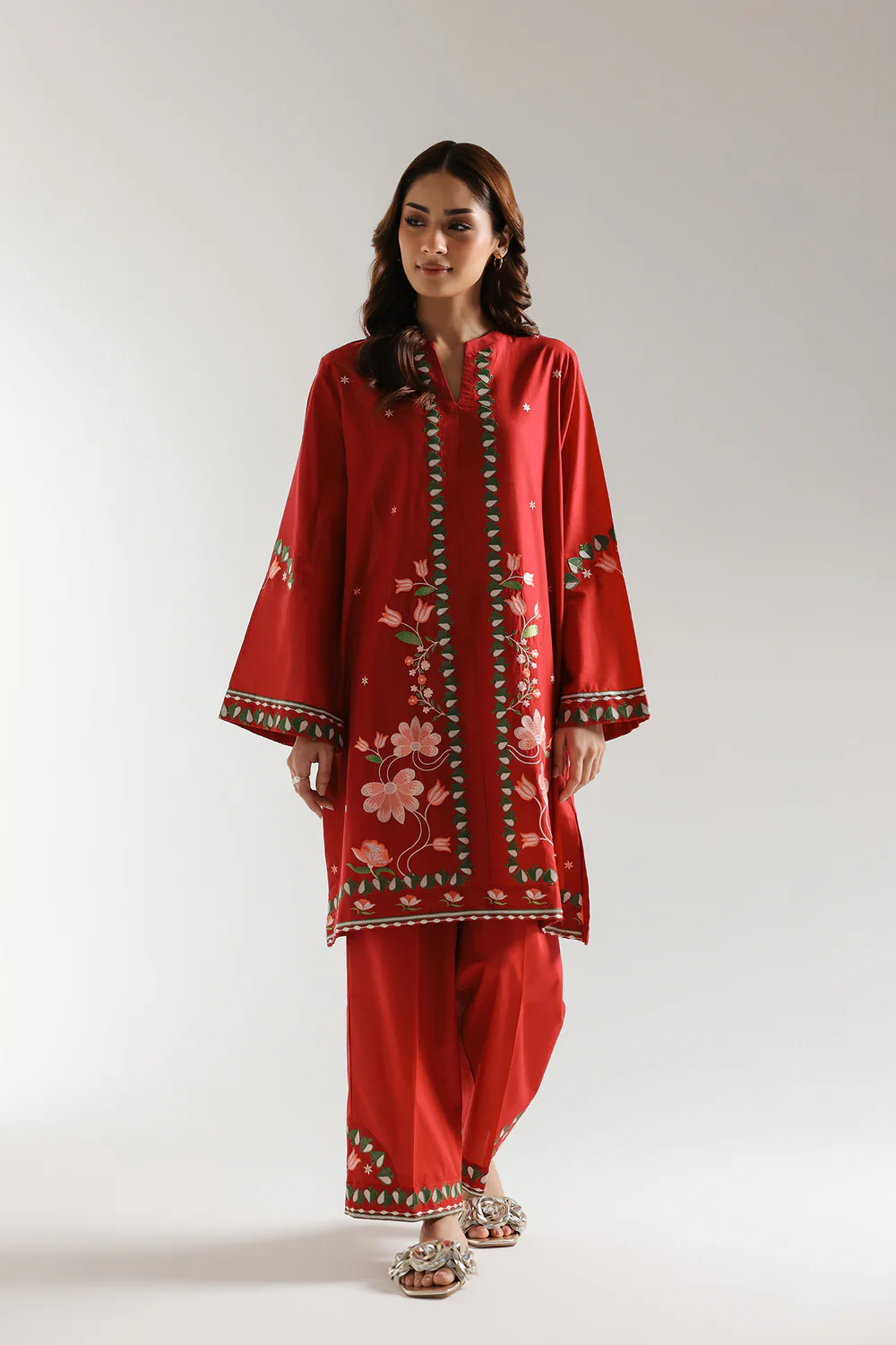 ETHNC WINE E6150/102/416 - Stitched 2-Piece Set