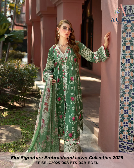EDEN - ETS-04B - Unstitched 3-Piece Suit