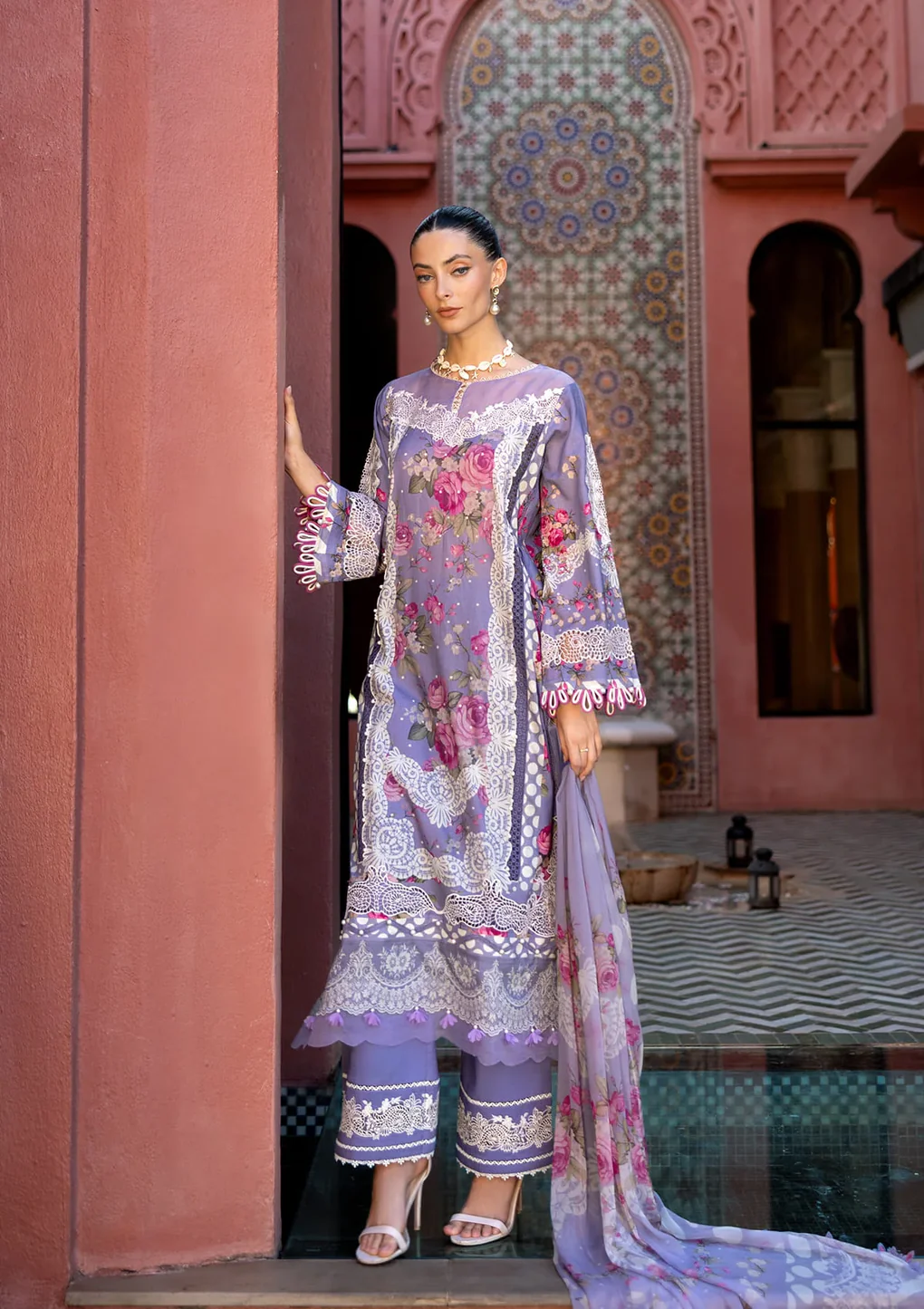 SAVANNAH - ETS-02A - Unstitched 3-Piece Suit