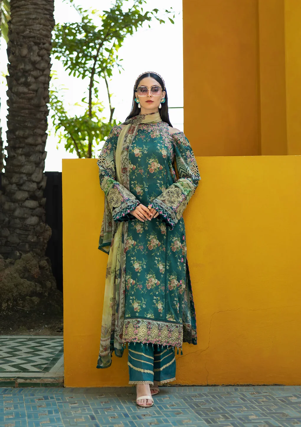 STAY CURIOUS - ETS-07A - Unstitched 3-Piece Suit
