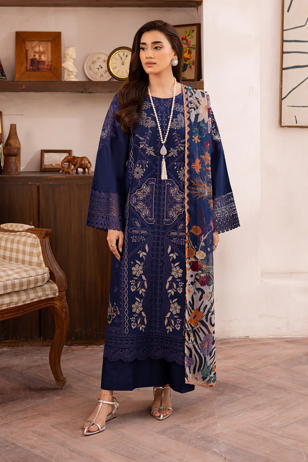 FL-25-01 Blue - Stitched 3-Piece Suit
