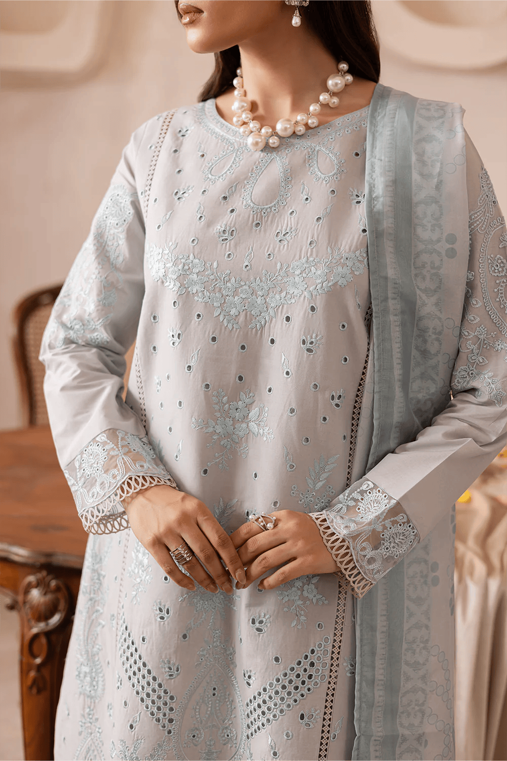FL-25-04 Grey - Stitched 3-Piece Suit