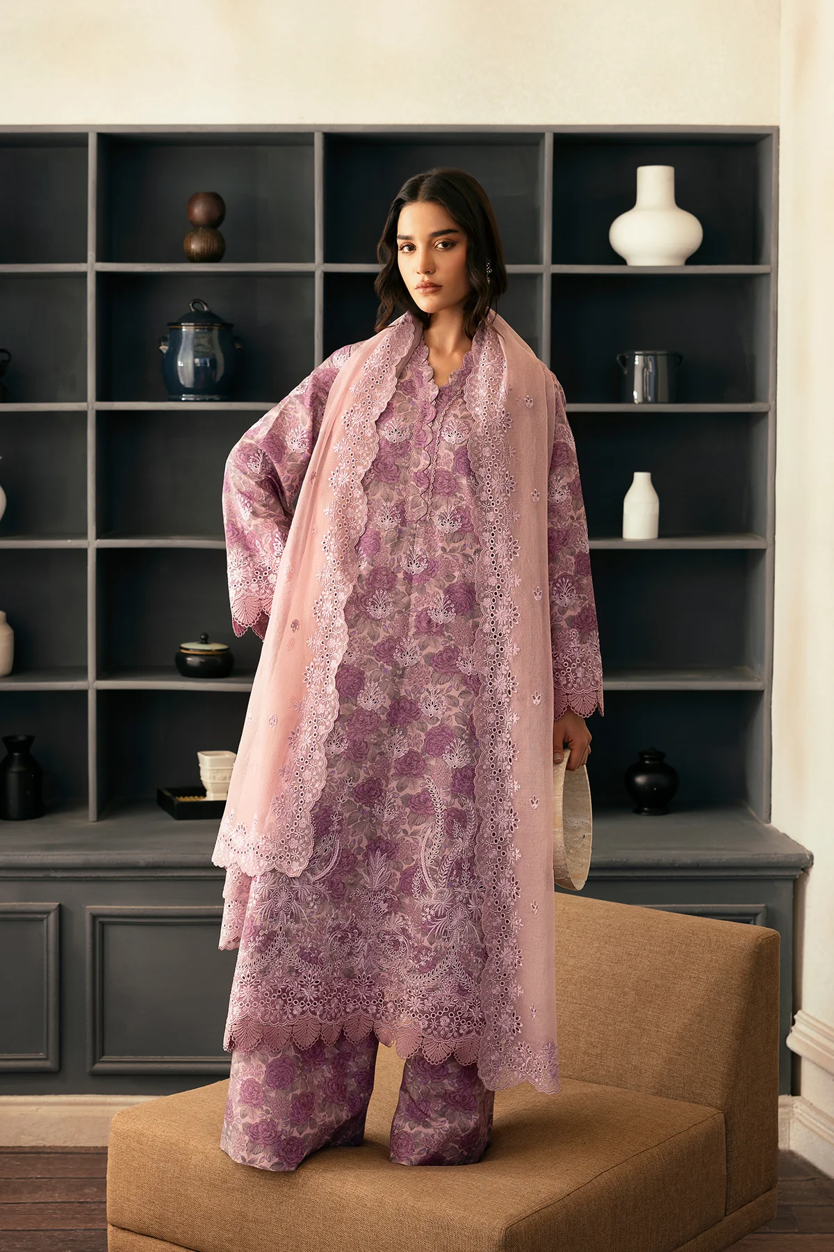 Rain Warmed - Unstitched 3-Piece Set