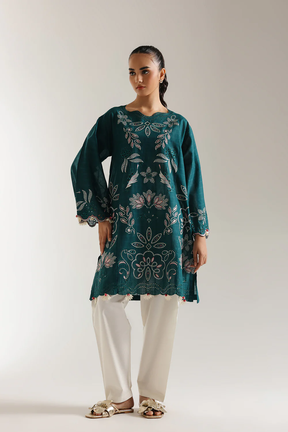 ETHNC TEAL S6E6318/102/711 - Stitched 1-Piece