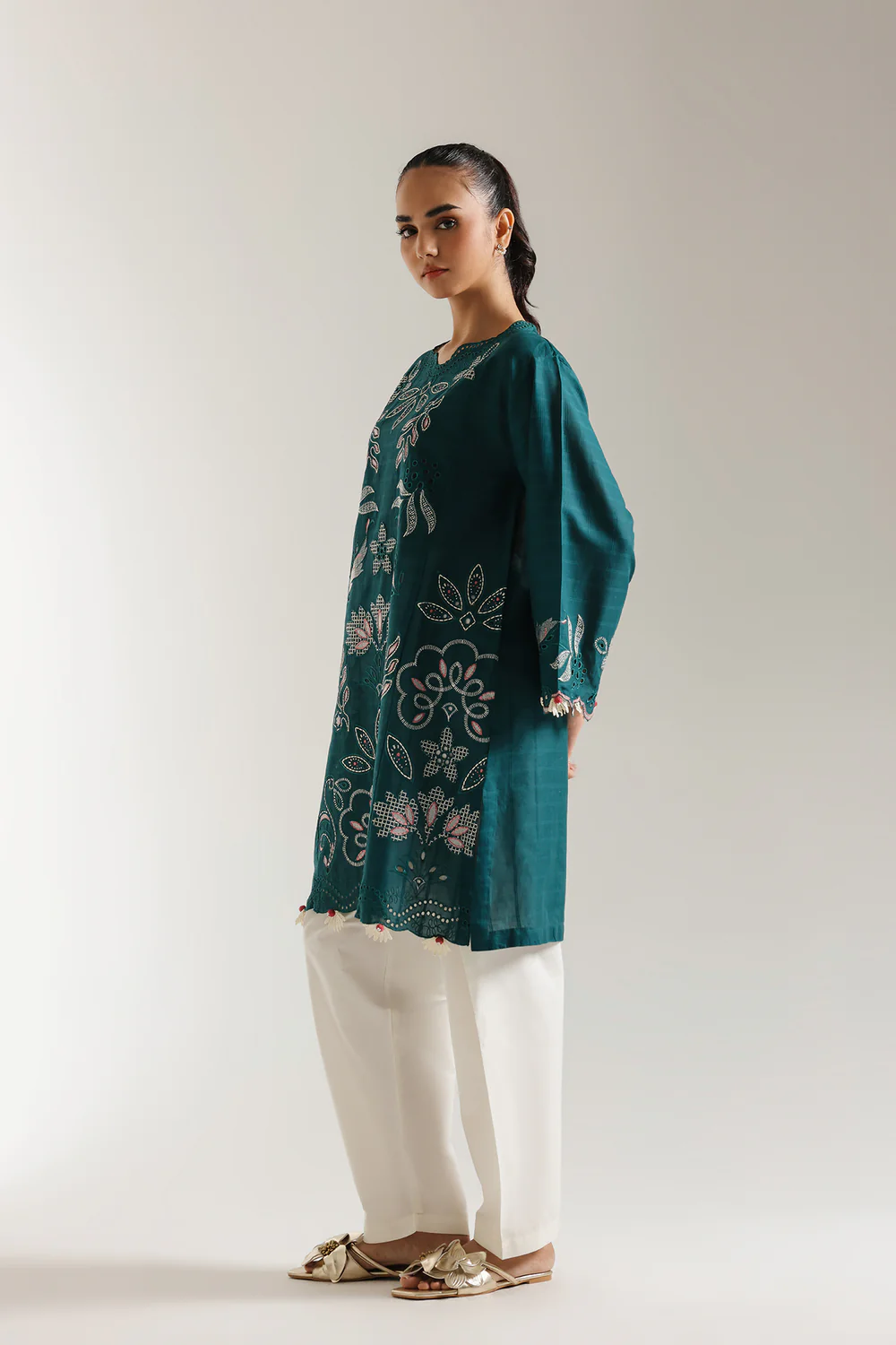 ETHNC TEAL S6E6318/102/711 - Stitched 1-Piece