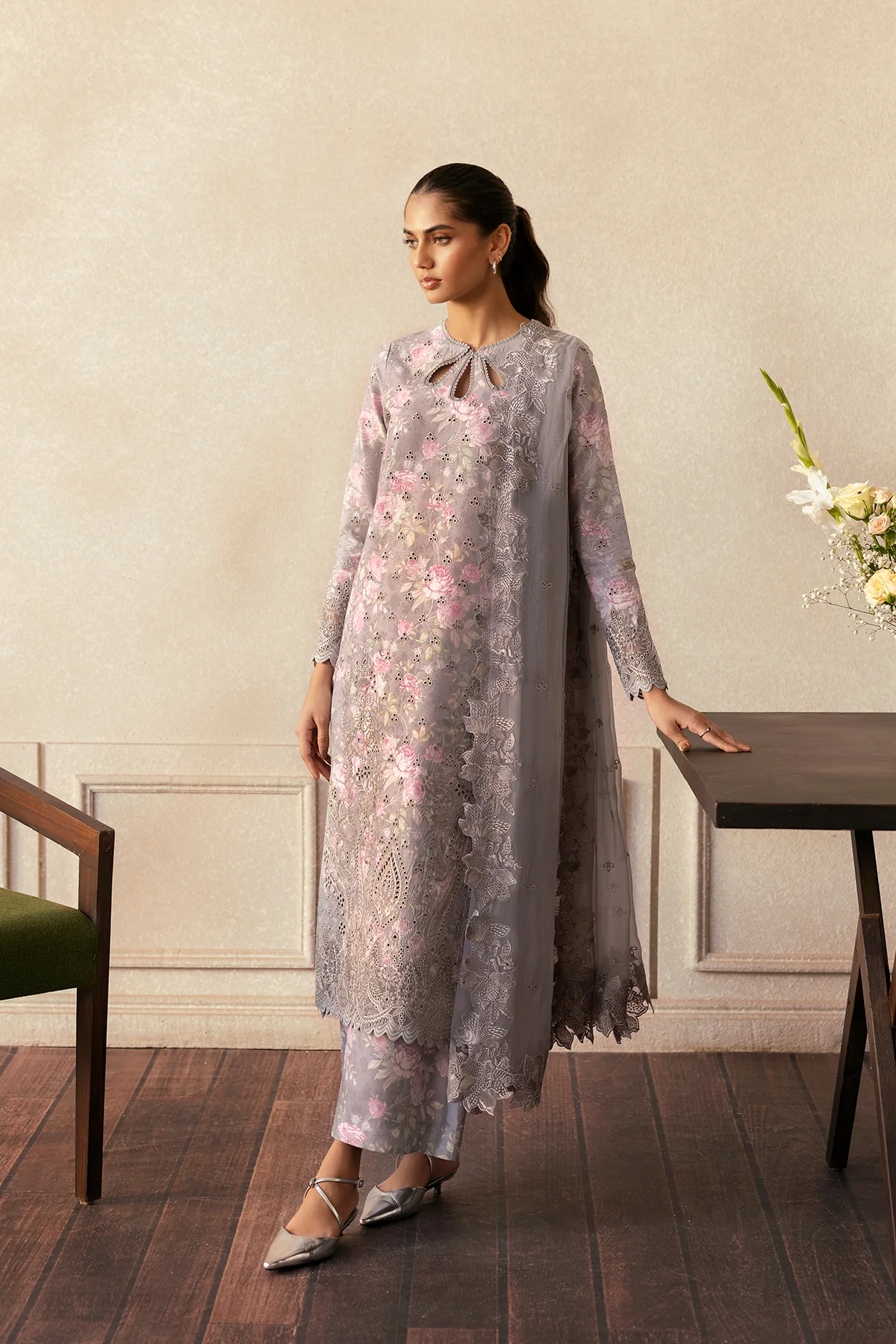 Wind Brushed - Unstitched 3-Piece Set