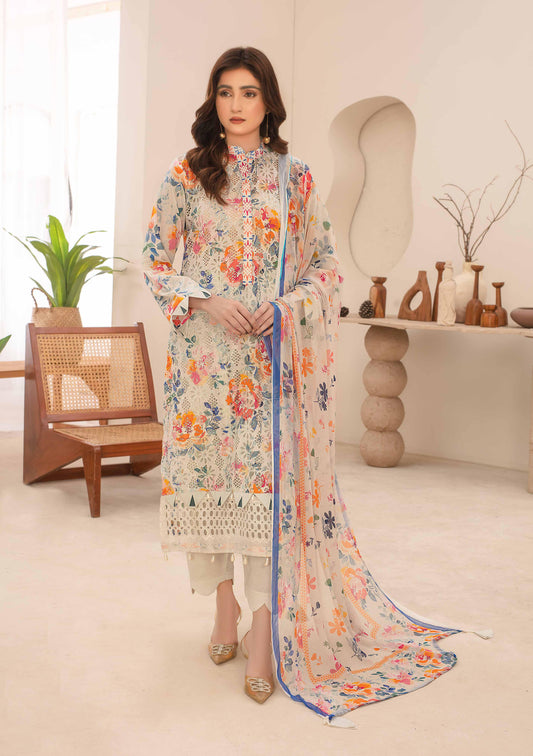 Amelle Dress 5 – Unstitched 3-Piece Set